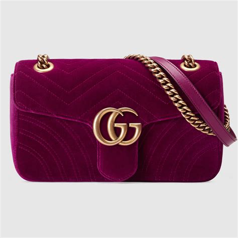 borsa marmont gucci velluto|gucci marmont medium clutch.